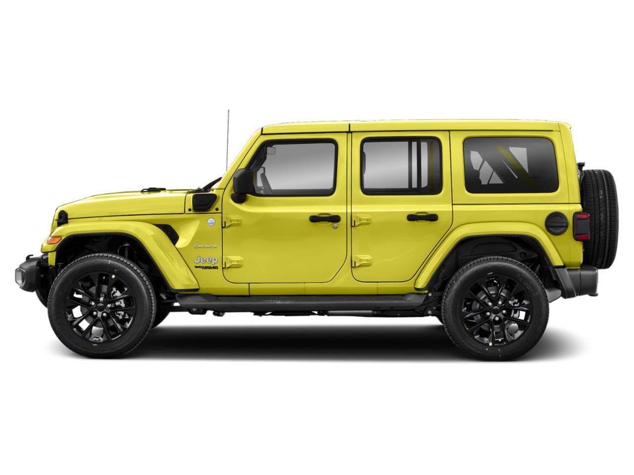 Used 2022 Jeep Wrangler Unlimited Sahara 4XE with VIN 1C4JJXP64NW228978 for sale in Independence, KS