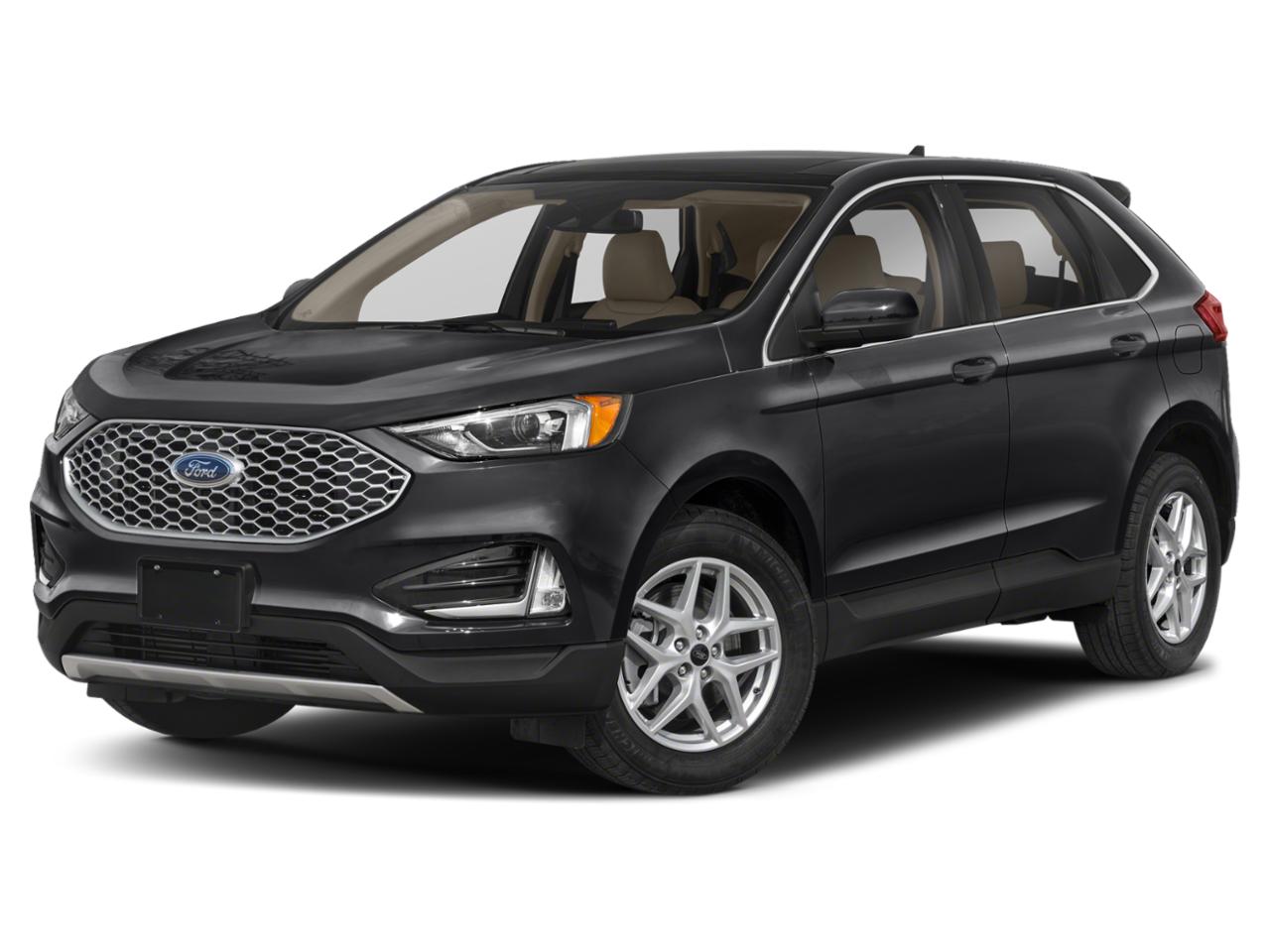 New Black 2023 Ford Edge SEL AWD for sale at Triple Crown Ford in