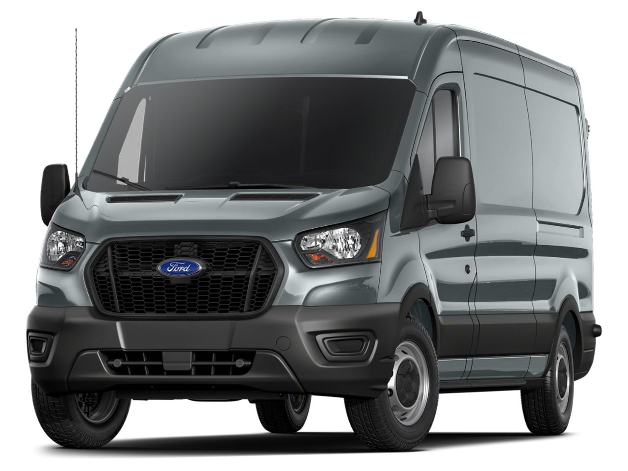 New 2023 Gray Ford Base Transit Cargo Van for Sale South of Portland