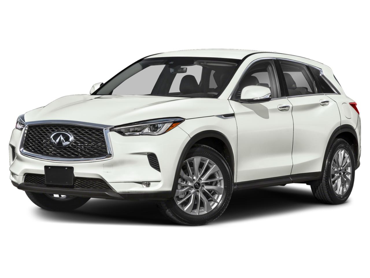 New White 2025 INFINITI QX50 LUXE AWD for sale: 3PCAJ5BB4SF101379