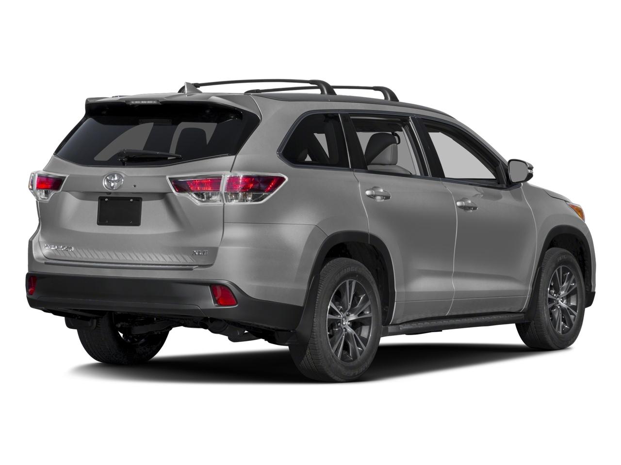 Midnight Black Metallic 2016 Toyota Highlander AWD 4dr V6 XLE (Natl ...