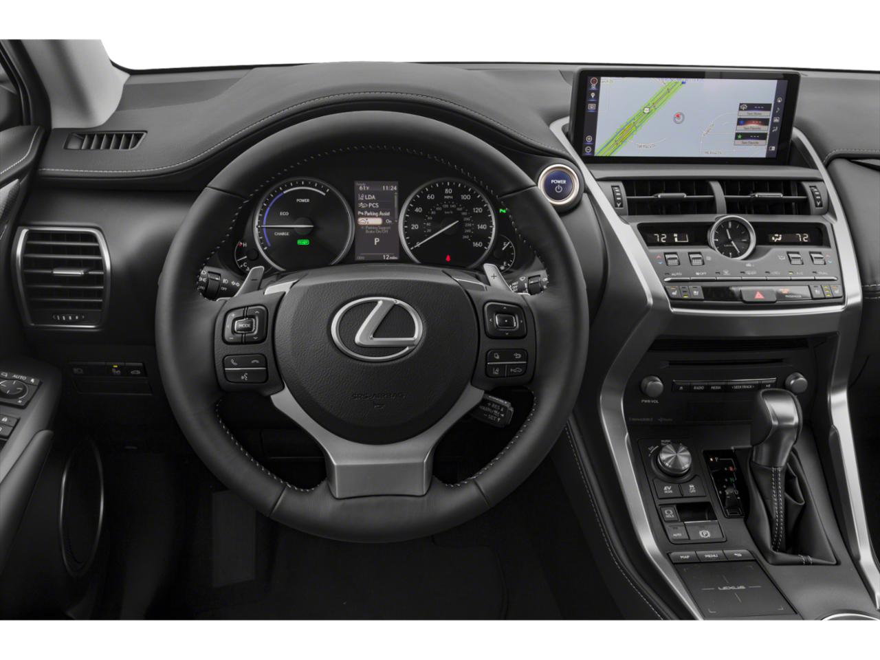 Lexus NX Turbo dashboard Guide