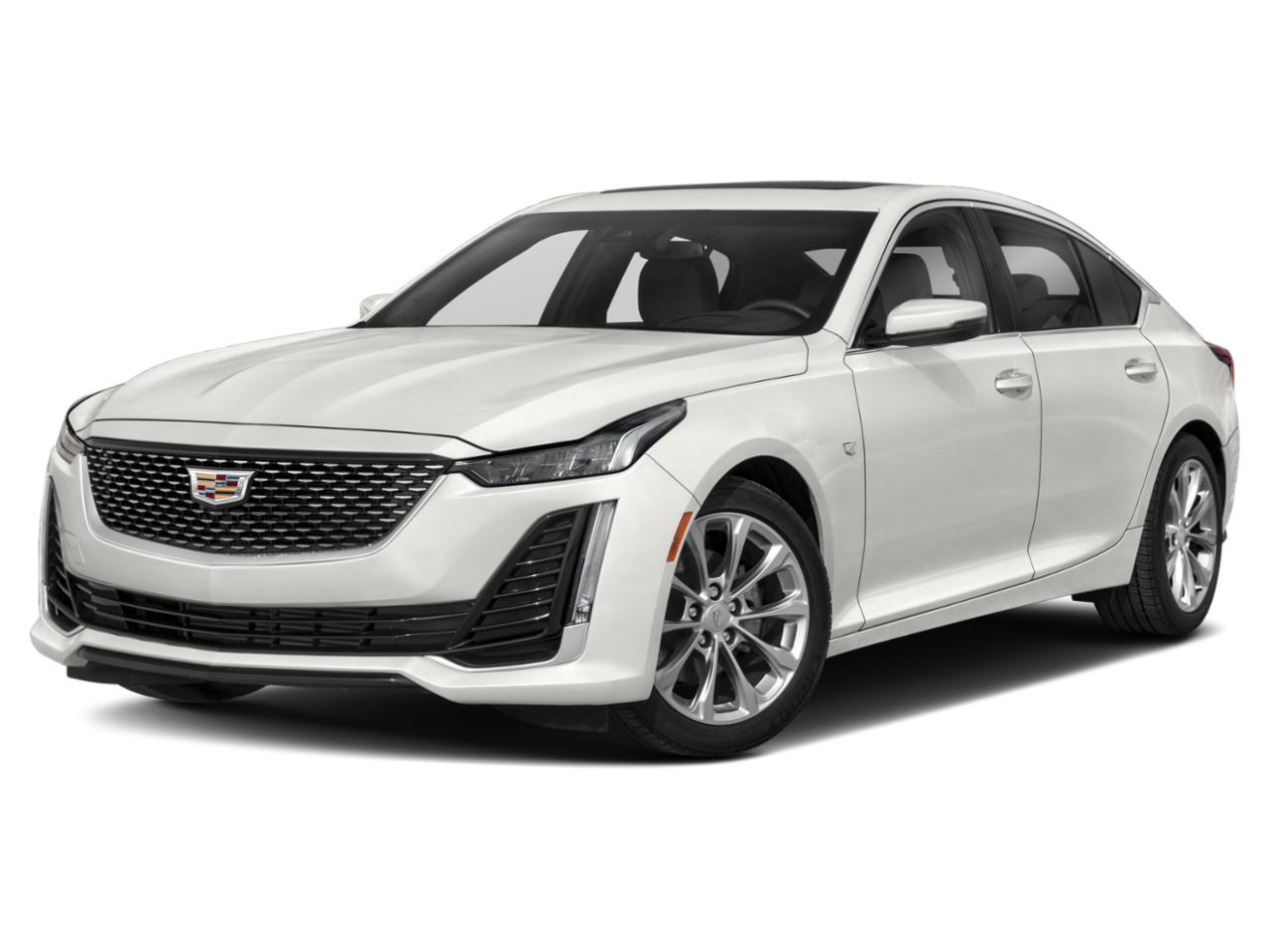 New White 2022 Cadillac CT5 4dr Sdn Luxury: 1G6DW5RK4N0135753