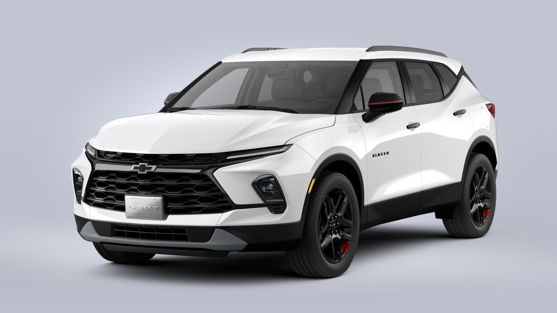chevrolet blazer rs white