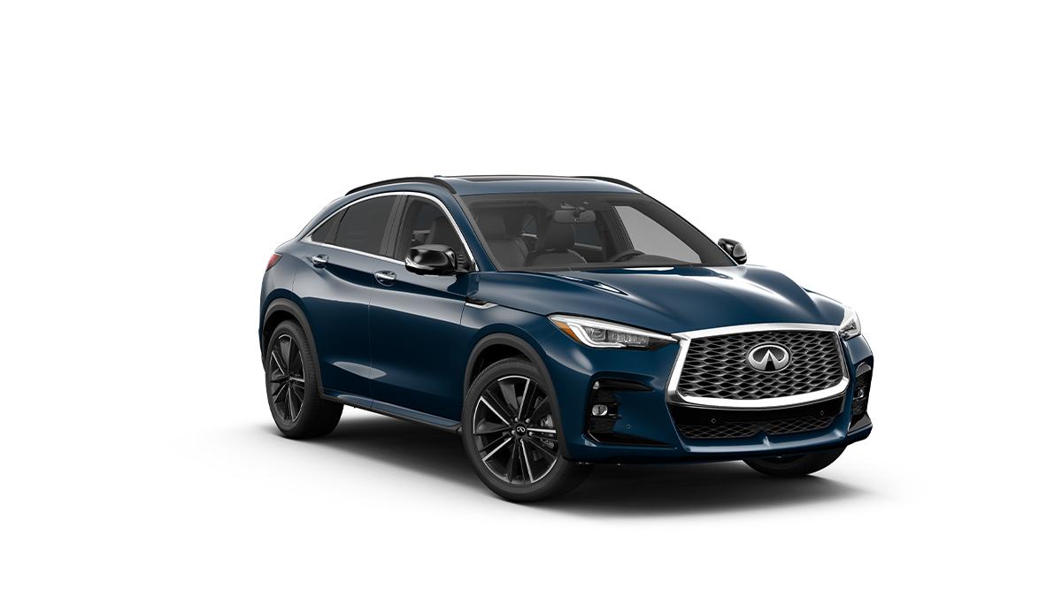 A 2023 Infiniti Qx55 In Westbrook Me Dealer Bill Dodge Infiniti Blue