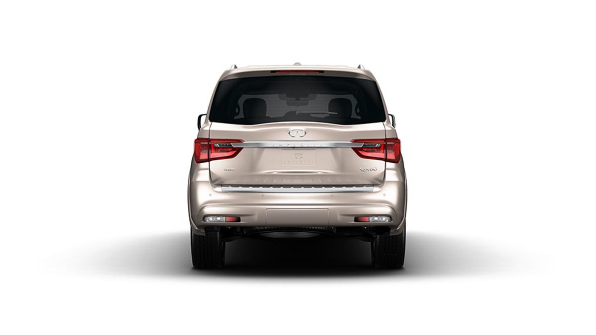 A 2023 INFINITI QX80 in Nampa ID dealer BRONCO MOTORS INFINITI. Tan ...