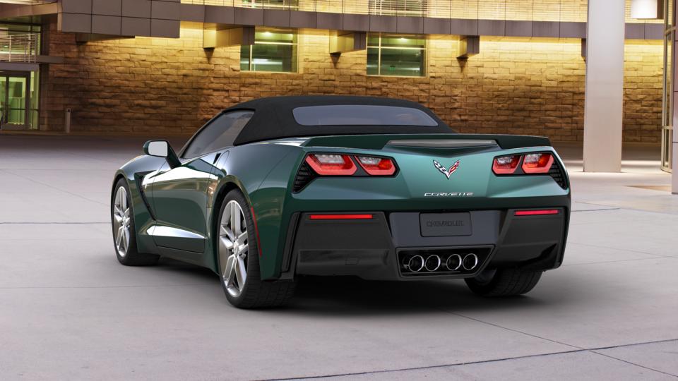 Used 2014 Chevrolet Corvette Stingray Convertible Z51 3LT in Lime Rock Green Metallic for sale