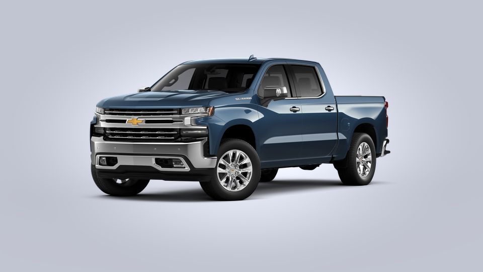 DENTON Northsky Blue Metallic 2021 Chevrolet Silverado 1500 Certified