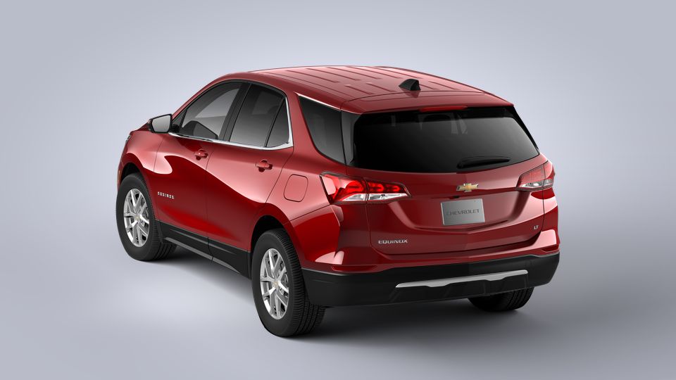 red 2022 chevy equinox