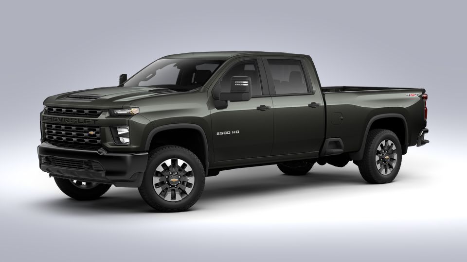 Silverado 2500HD Custom Greenstone Metallic
