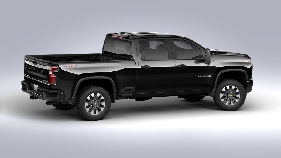 2022 Chevrolet Crew Cab Standard Box 4 Wheel Drive Custom Black 