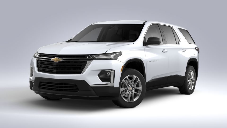 Certified 2022 Chevrolet Traverse White LS for Sale at Jim Trenary of ...