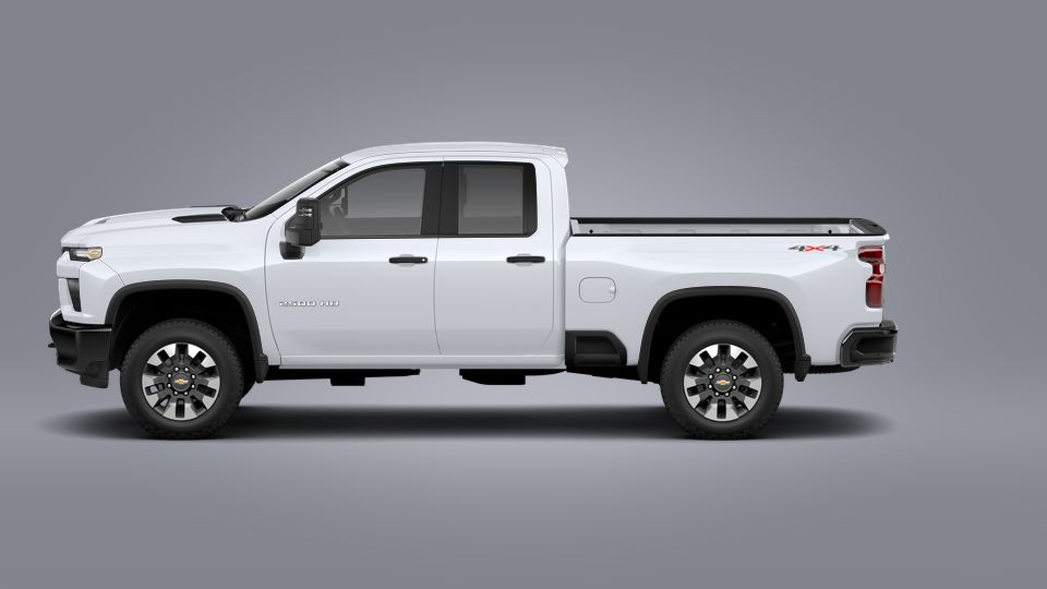 White 2023 Chevrolet Silverado 2500HD Double Cab Standard Box 4Wheel