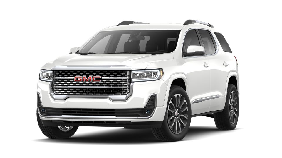 New 2022 GMC Acadia AWD Denali in White Frost Tricoat for sale in Campbellton, New Brunswick