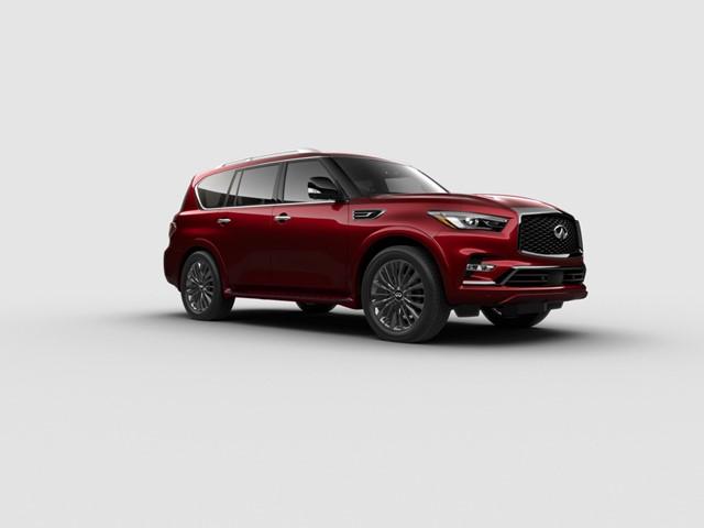 New 2021 INFINITI QX80 For Sale in Charlotte, NC - Coulis Red