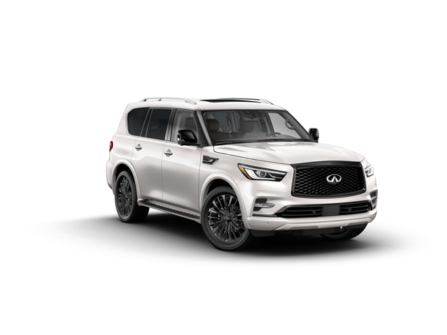 New 2022 INFINITI QX80 White With Photos PREMIUM SELECT AWD 