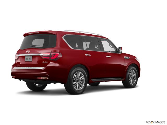 A 2021 INFINITI QX80 in Rochester NY dealer Bob Johnson INFINITI