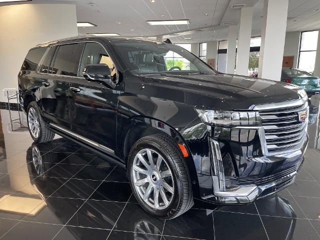used 2021 Cadillac Escalade ESV car, priced at $74,500