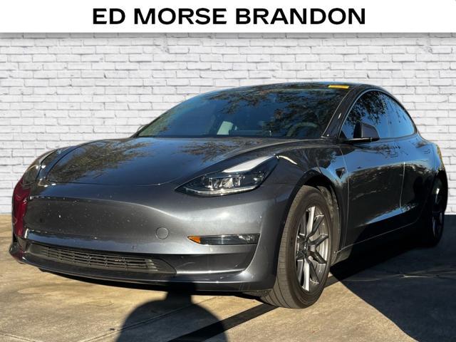 new 2022 Tesla Model 3 car, priced at $27,597